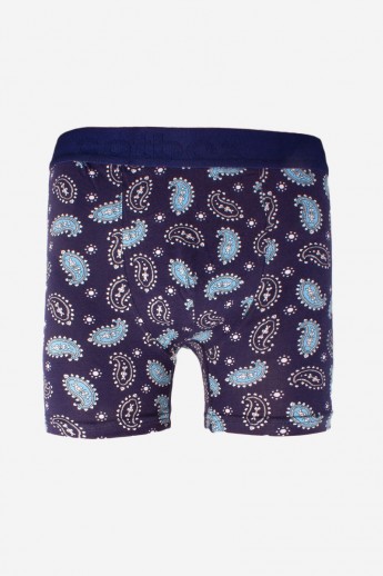 Boxer Ανδρικο  Lahour Blue Cotboxer - M