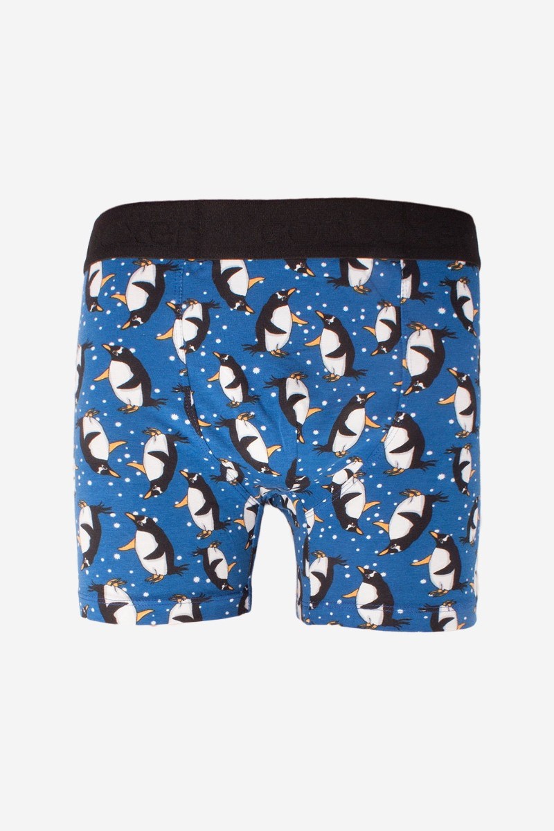 Boxer Ανδρικο Με Σχεδιο Penguins Cotboxer - M