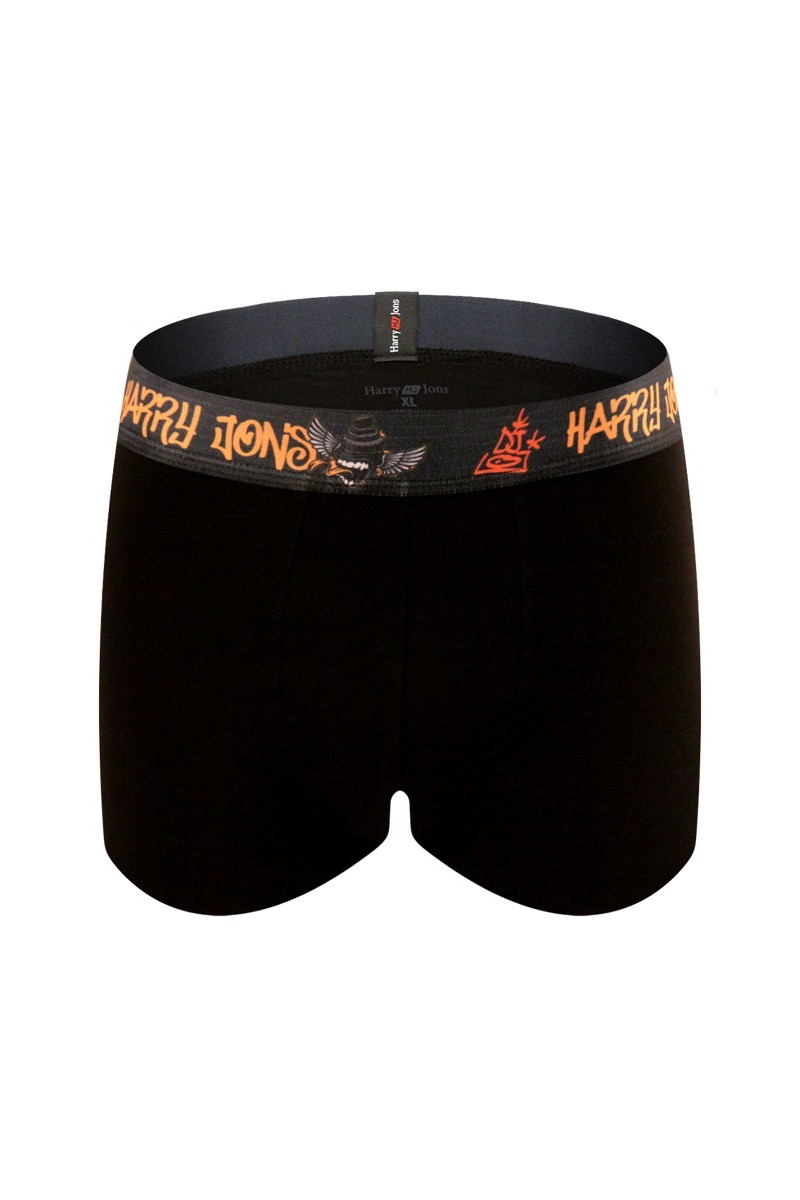 Boxer Harry Jons Graffiti Pack Μαύρο XL