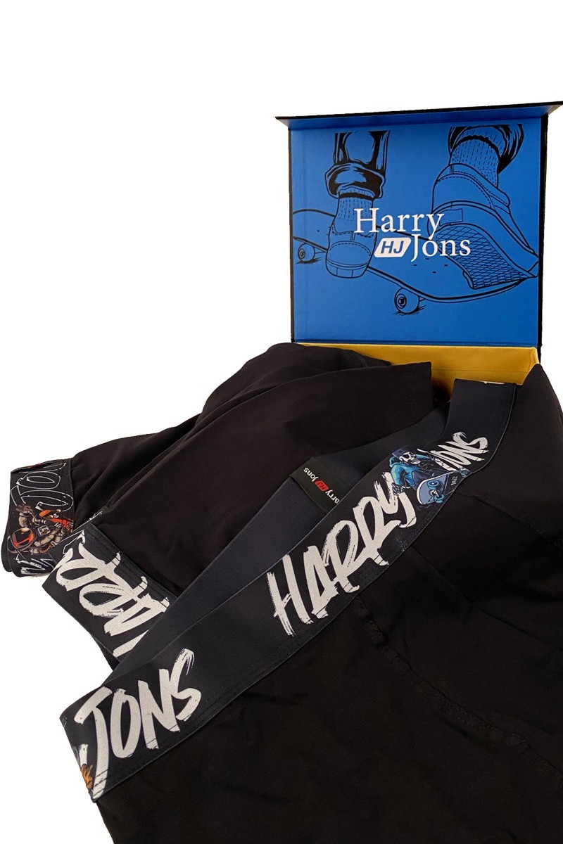 Boxer Harry Jons Skate Pack Μαύρο L