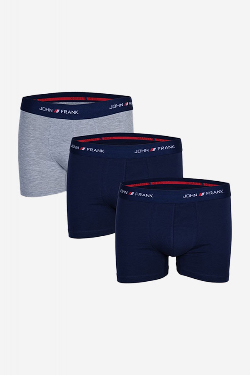 Boxer John Frank 3 Τεμ. - XL