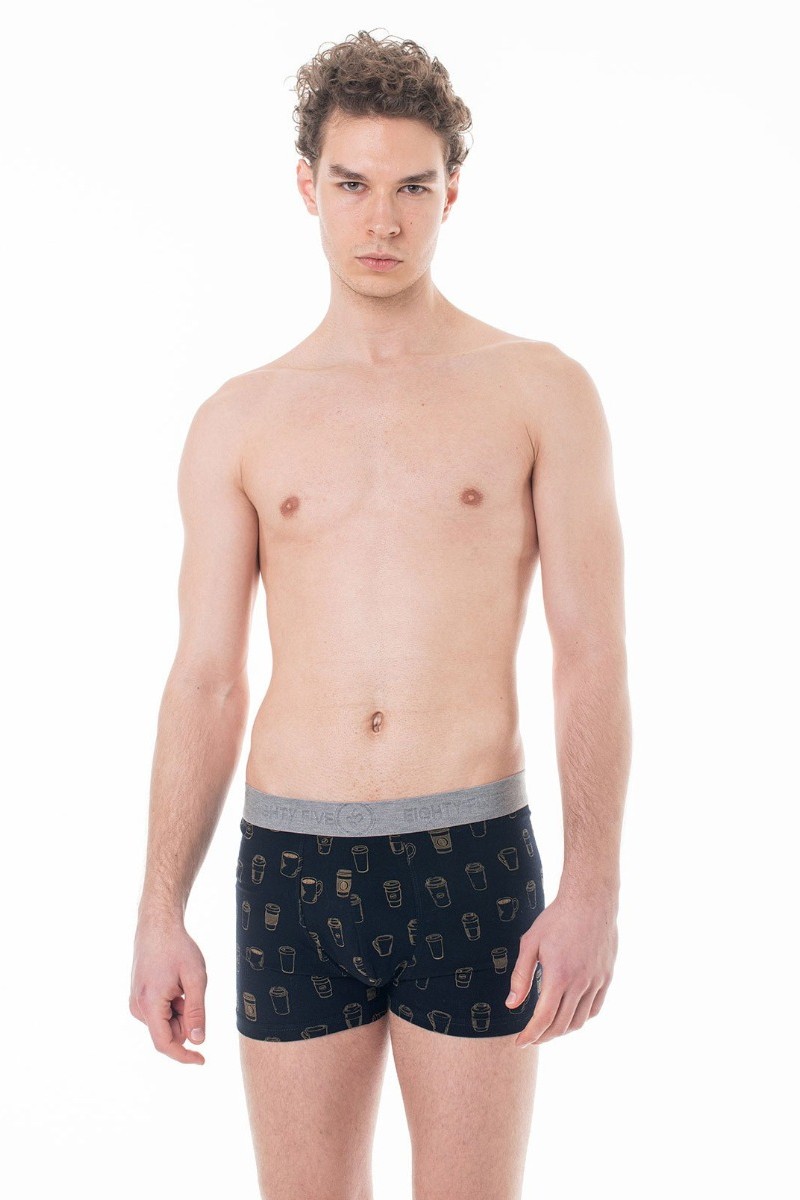 Boxer John Frank Coffee 2 Τεμ. - XL