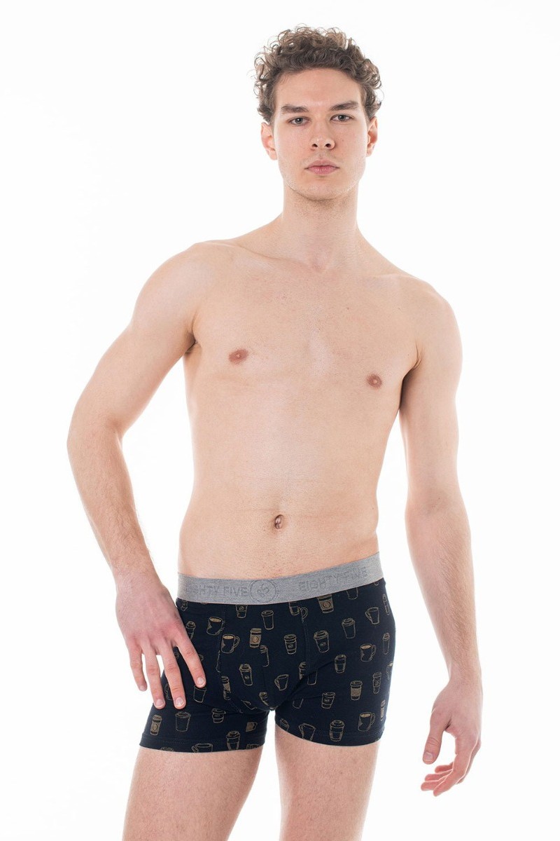 Boxer John Frank Coffee 2 Τεμ. - XL