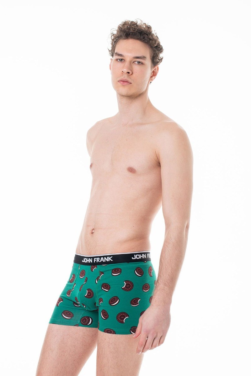 Boxer John Frank Cookies Πράσινο XL