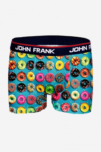 Boxer John Frank Donuts Blue - M