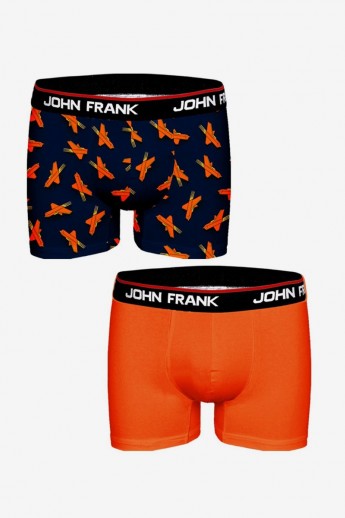 Boxer John Frank Hype Planes 2 Τεμ. Μπλε L