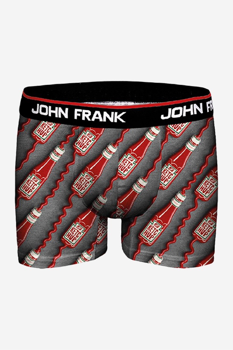 Boxer John Frank Ketchup Μαύρο L