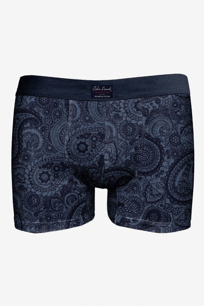 Boxer John Frank Lahour Premium Cotton Μαύρο L