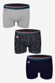 Boxer John Frank Marin 3 Τεμ. - XL