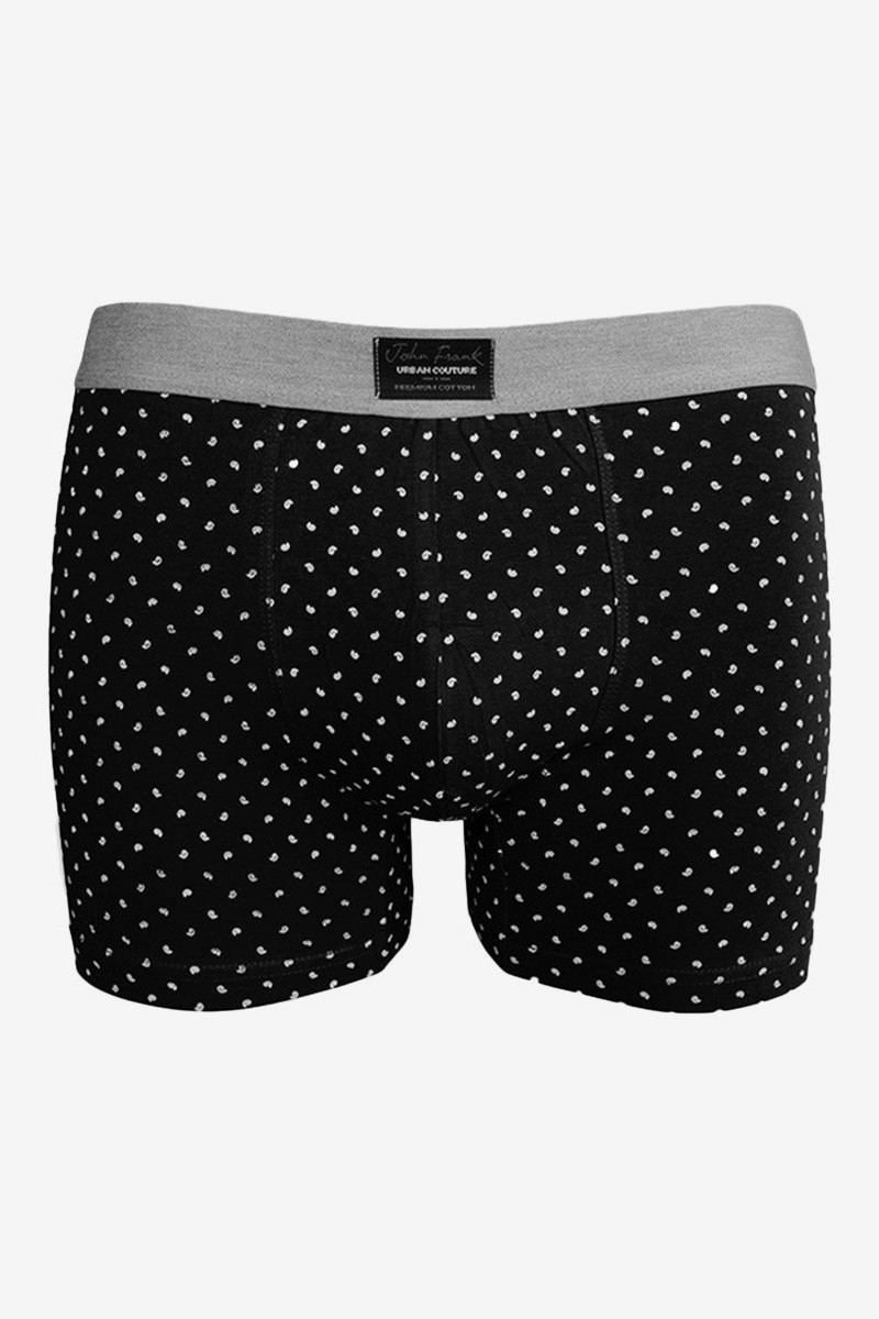 Boxer John Frank Premium Cotton Μαύρο L