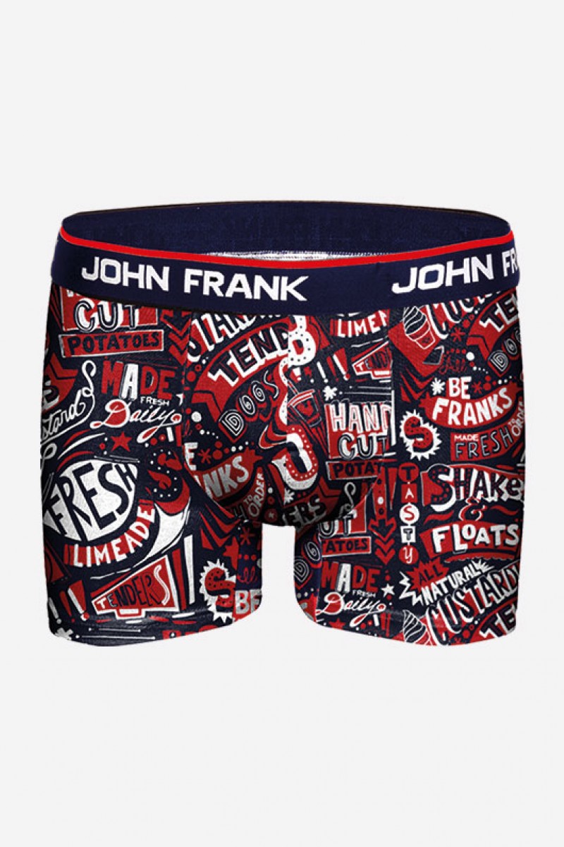 Boxer John Frank Red Shakes - L