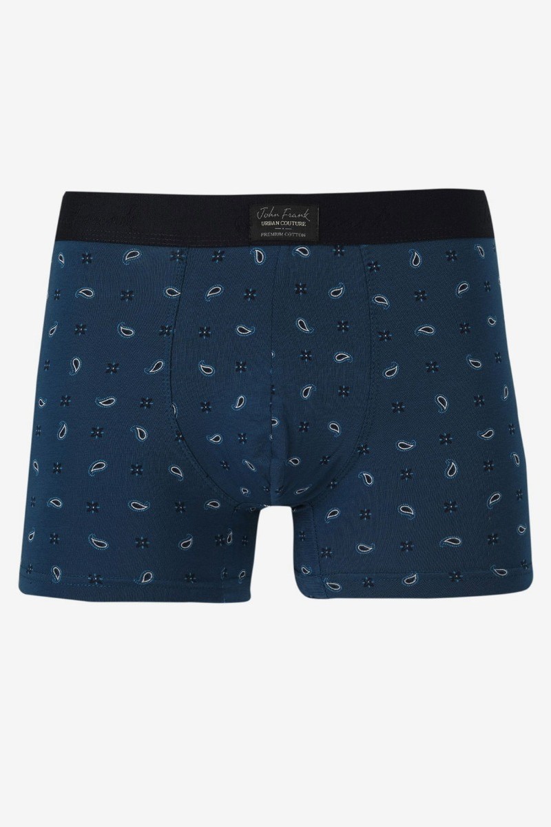 Boxer John Frank Smart Μπλε XL