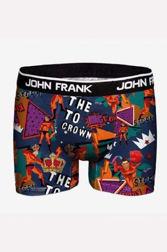 Boxer John Frank Storm Μπλε L