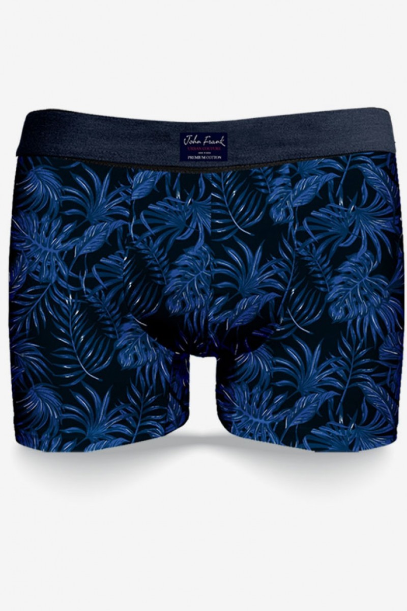 Boxer John Frank Urban Leaf Μαύρο L