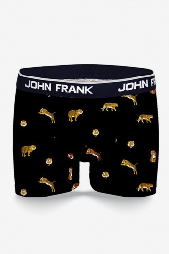 Boxer John Frank Wild Tiger Μαύρο L