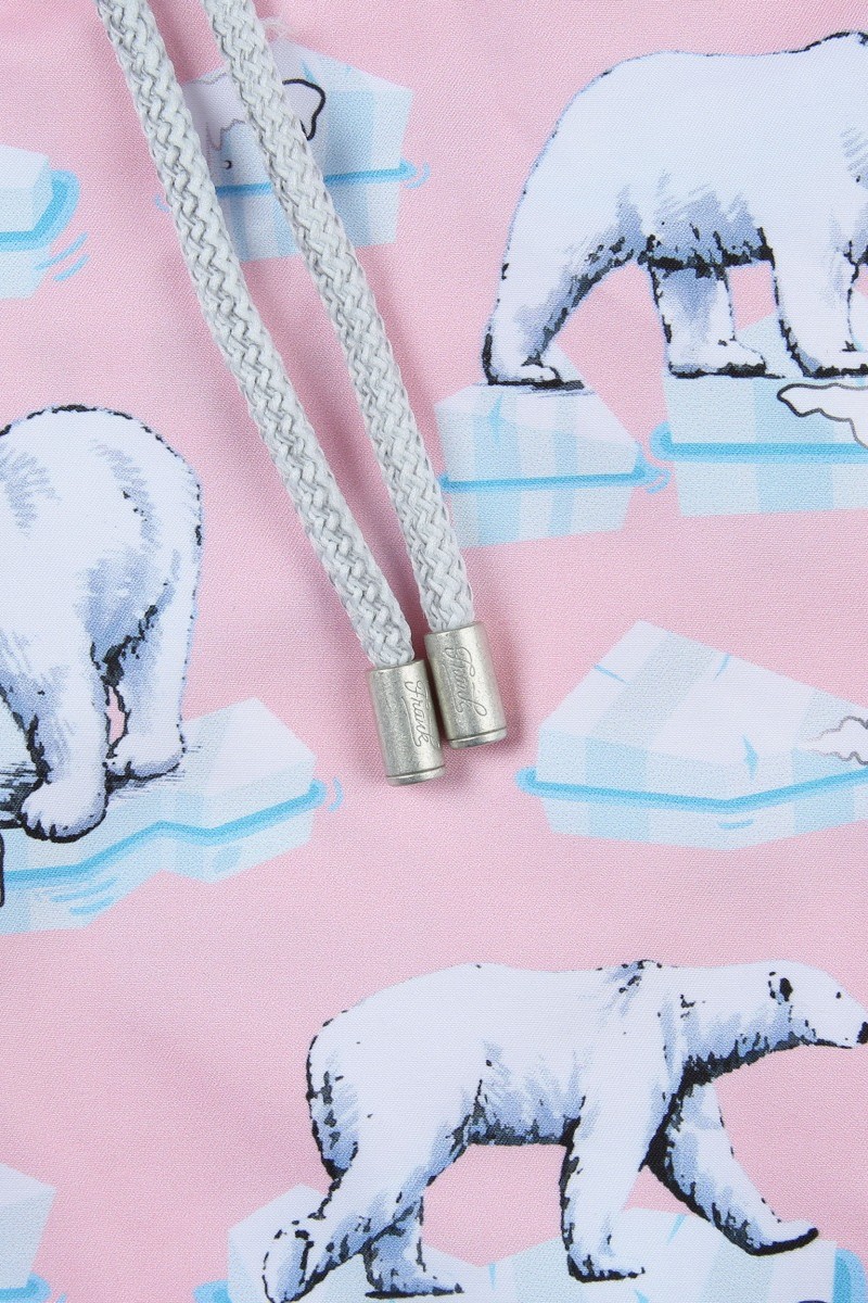 Μαγιο John Frank Pink Ice Bear Εμπριμε XL