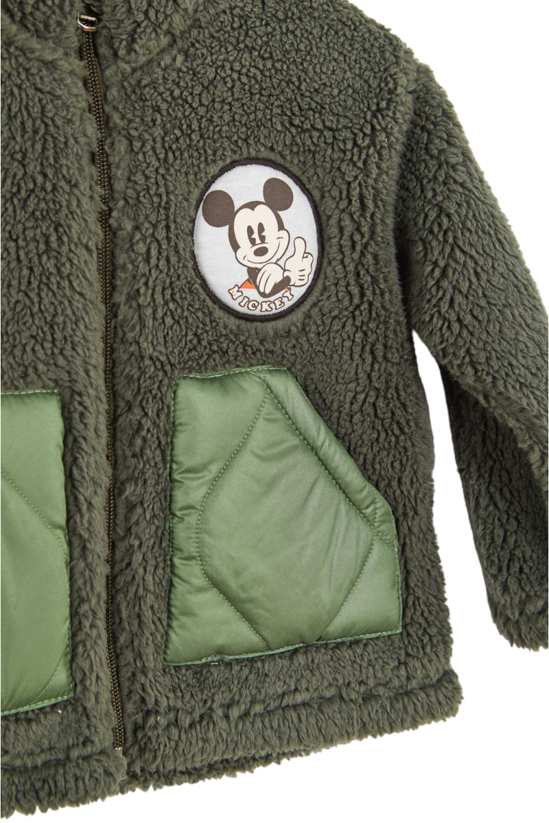 ΣΕΤ ΒΡΕΦΙΚΟ FLEECE ΚΑΙ ΠΑΝΤΕΛΟΝΙ CIMPA MICKEY ΜΕ ΠΑΤΣ Κυπαρισσί 6-9 μηνών