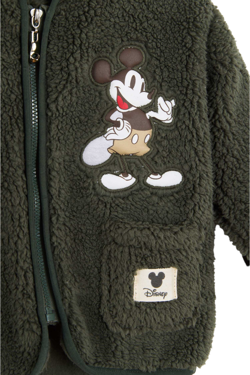 ΣΕΤ ΒΡΕΦΙΚΟ FLEECE ΖΑΚΕΤΑ ΚΑΙ ΠΑΝΤΕΛΟΝΙ CIMPA MICKEY ΜΕ ΠΑΤΣ Κυπαρισσί 6-9 μηνών