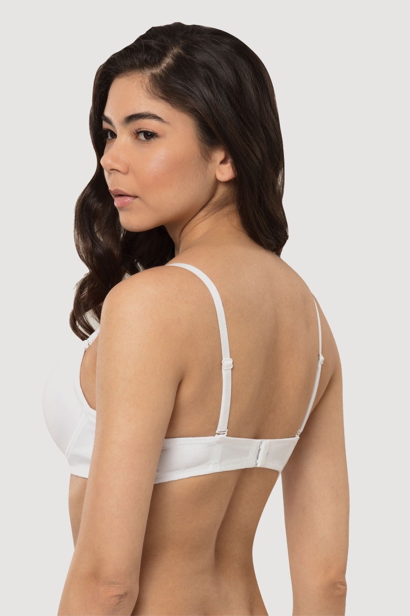 Σουτιεν Double Push Up Basics Norddiva Λευκό 75B