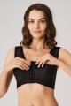 Σουτιέν γυναικείο Anil Non-Push Up Wide Strap Front Open Back Support Minimizer  Μαύρο 75C