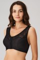 Σουτιέν γυναικείο Anil Non-Push Up Wide Strap Front Open Back Support Minimizer  Μαύρο 85C