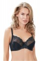 Σουτιέν γυναικείο Anil Wire Non-Push Up Lace Minimizer Μαύρο 70E