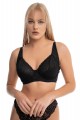 Σουτιεν Plus Size Χωρις Ενισχυση Μαλακο Cup Norddiva Μαύρο 85C