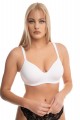 Σουτιεν Plus Size Soft Cup Norddiva Λευκό 80D