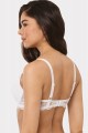 Σουτιεν Push Up Lace Norddiva Λευκό 75D