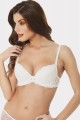 Σουτιεν Push Up Lace Norddiva Λευκό 75D