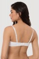 Σουτιεν Strapless Balconette Soft Norddiva Λευκό 75C