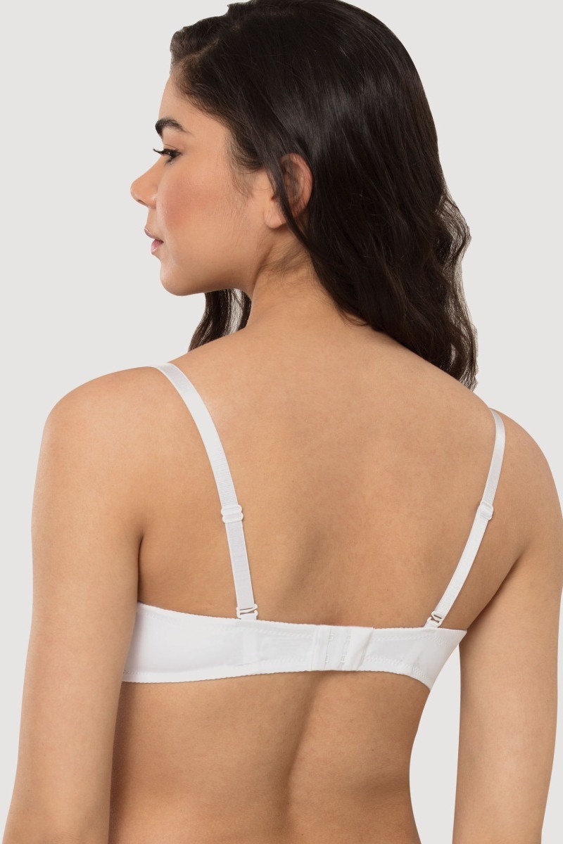 Σουτιεν Strapless Push Up Norddiva Λευκό 75B