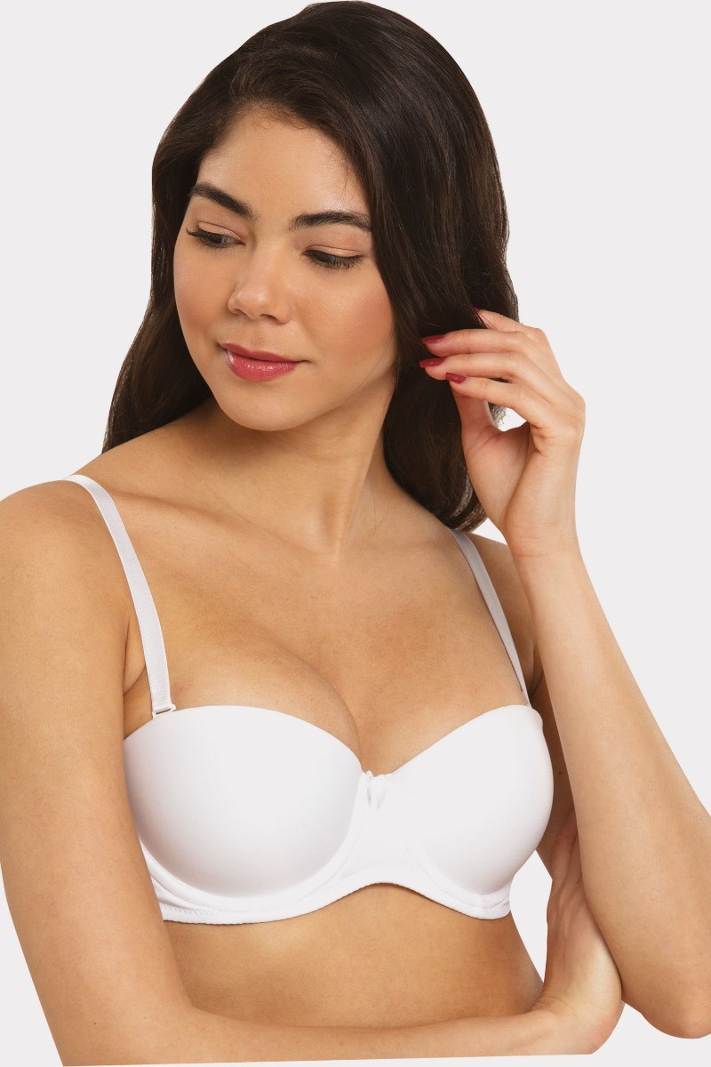 Σουτιεν Strapless Push Up Norddiva Λευκό 75B