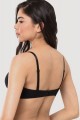 Σουτιεν Strapless Push Up Norddiva Μαύρο 75B