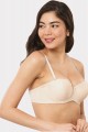 Σουτιεν Strapless Push Up Norddiva Μπεζ 75B