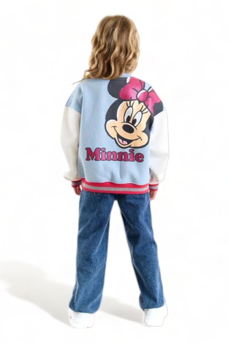 Τζάκετ Cimpa για κοριτσι με κεντημα στο στηθος Minnie Mouse  Spring Blue 4 (3-4 ετών)